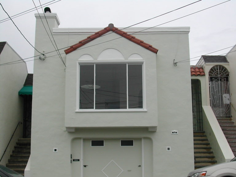 123 Sweeny St. San Francisco Ca. front of house